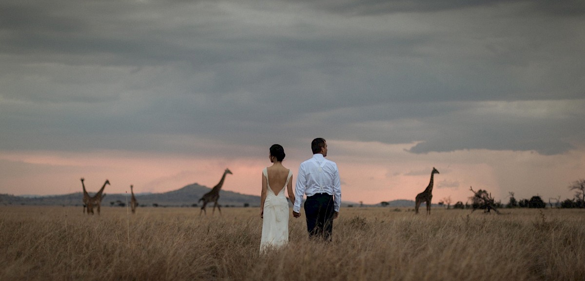 Safari-Hochzeit in der Serengeti