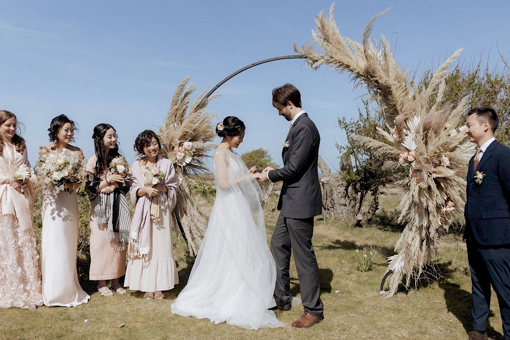 reportage Eine atemberaubende Hochzeit auf Sylt, Deutschland. 23