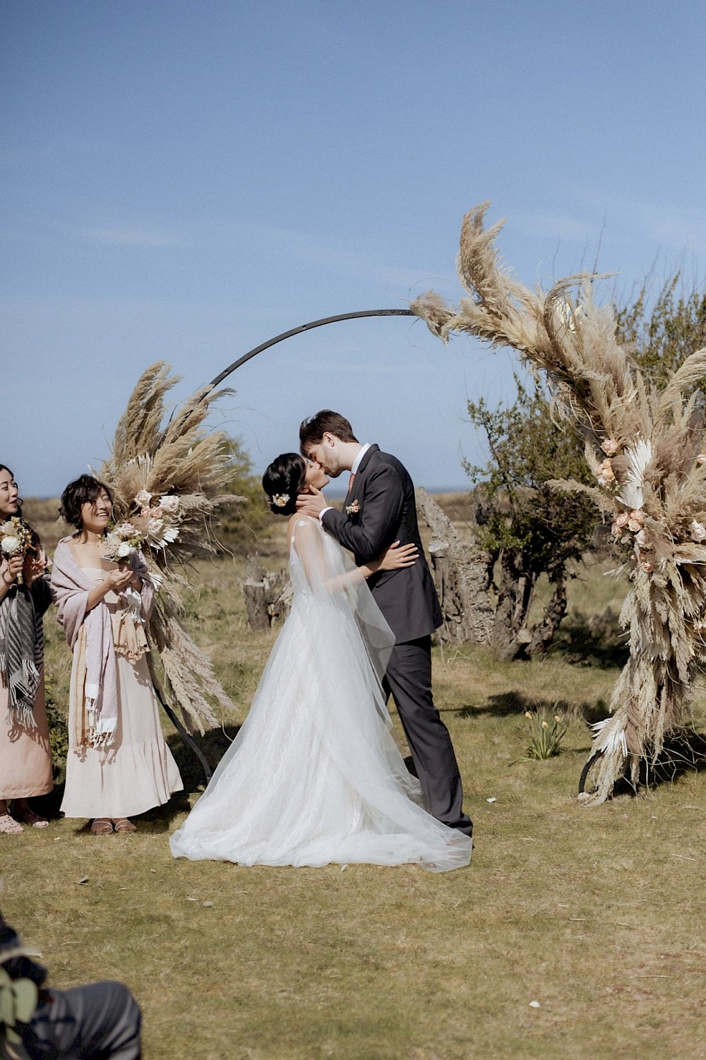 reportage Eine atemberaubende Hochzeit auf Sylt, Deutschland. 36