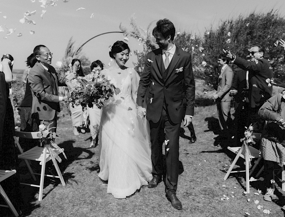 reportage Eine atemberaubende Hochzeit auf Sylt, Deutschland. 11