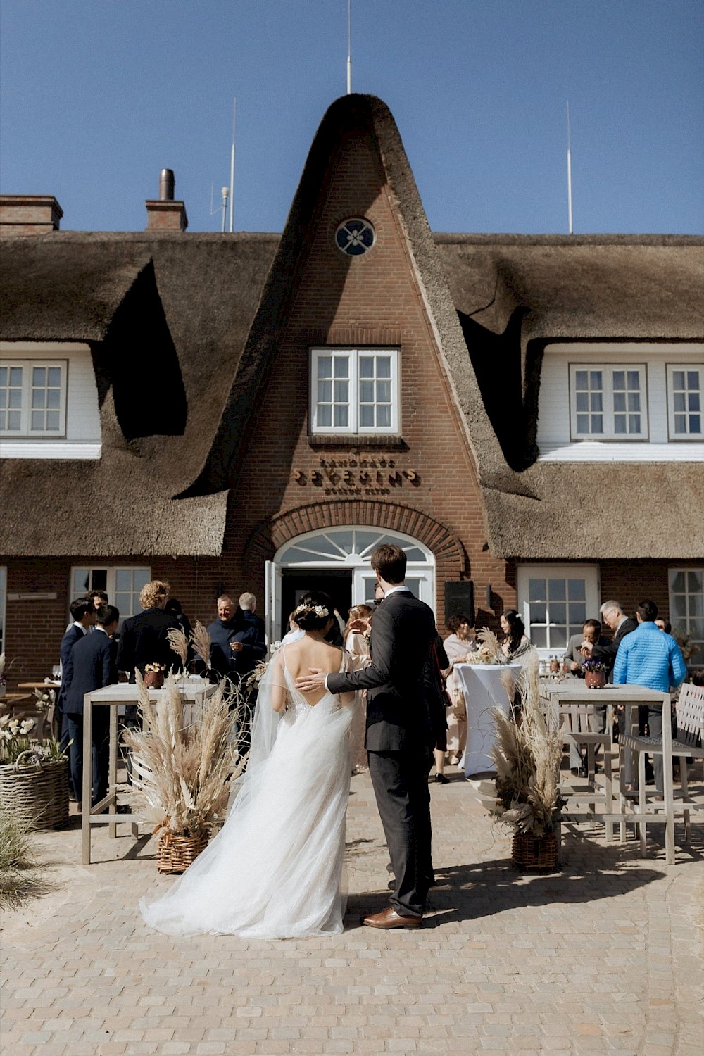 reportage Eine atemberaubende Hochzeit auf Sylt, Deutschland. 50