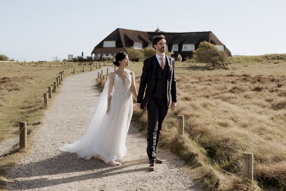 reportage Eine atemberaubende Hochzeit auf Sylt, Deutschland. 31