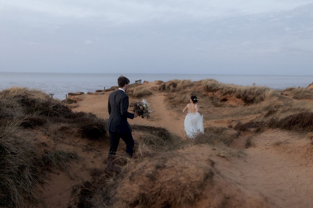 reportage Eine atemberaubende Hochzeit auf Sylt, Deutschland. 42