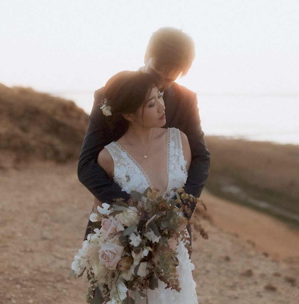 reportage Eine atemberaubende Hochzeit auf Sylt, Deutschland. 53