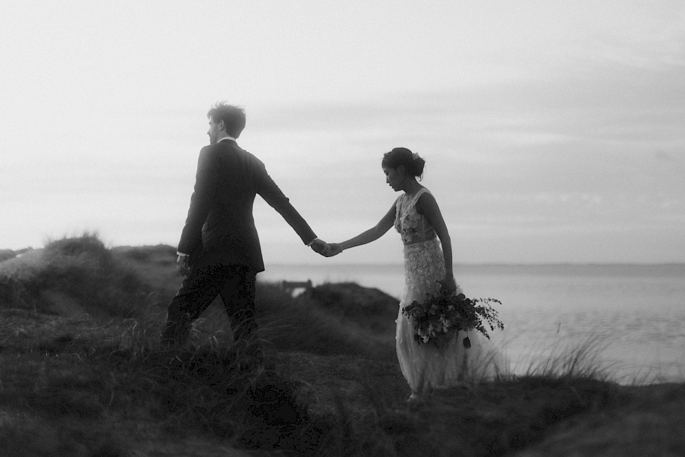 reportage Eine atemberaubende Hochzeit auf Sylt, Deutschland. 60