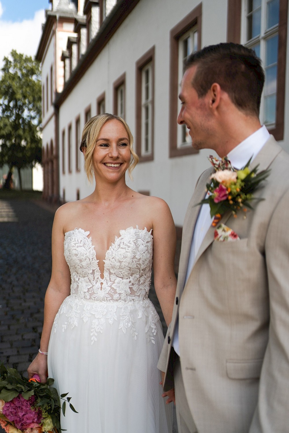 reportage Giulia & Piet - standesamtliche Trauung im Schloss 4