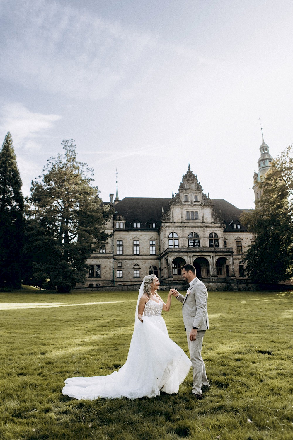 reportage Kirchliche Trauung in Minden, Shooting und Hochzeitsfeier 43