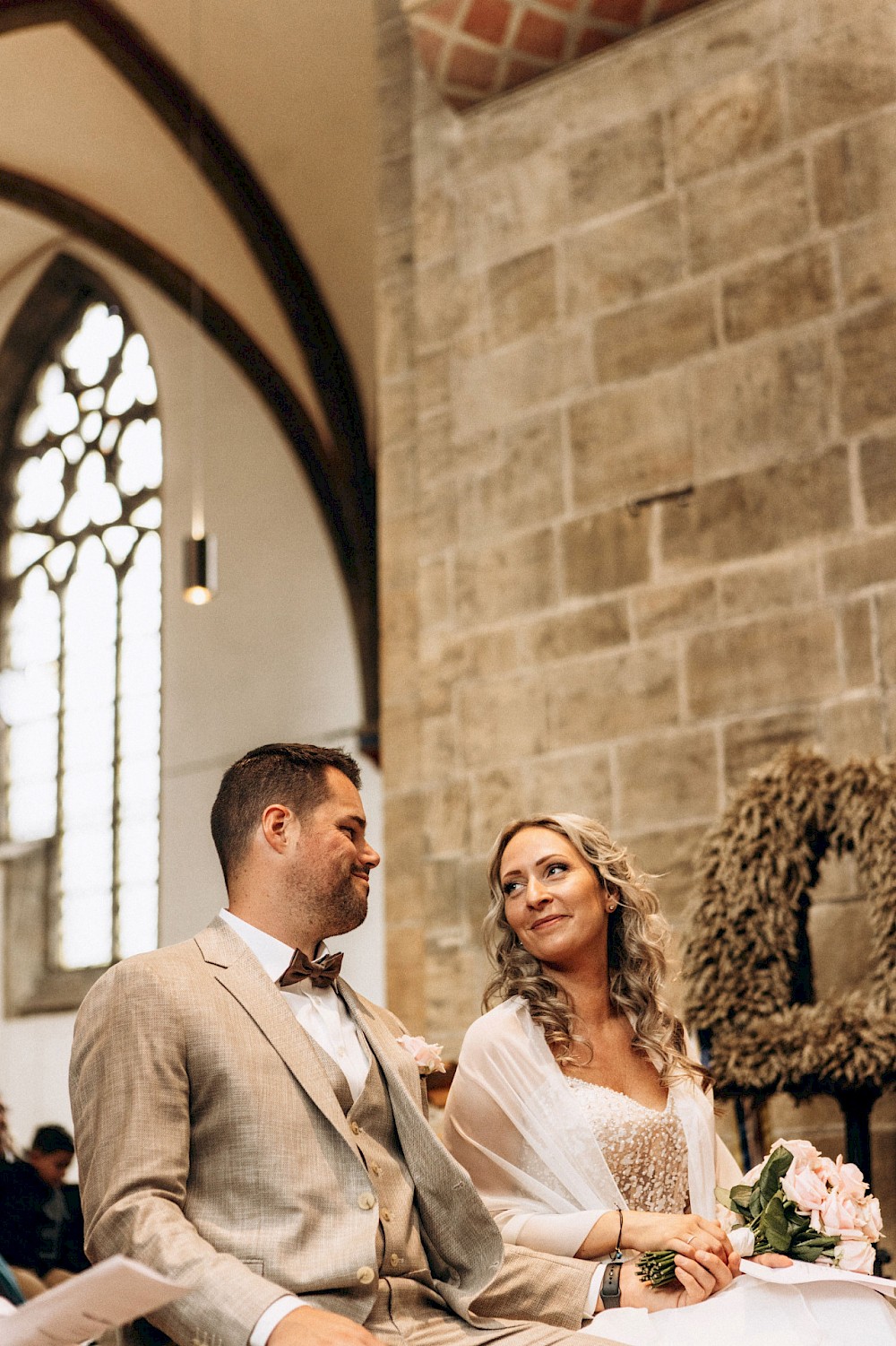 reportage Kirchliche Trauung in Minden, Shooting und Hochzeitsfeier 13