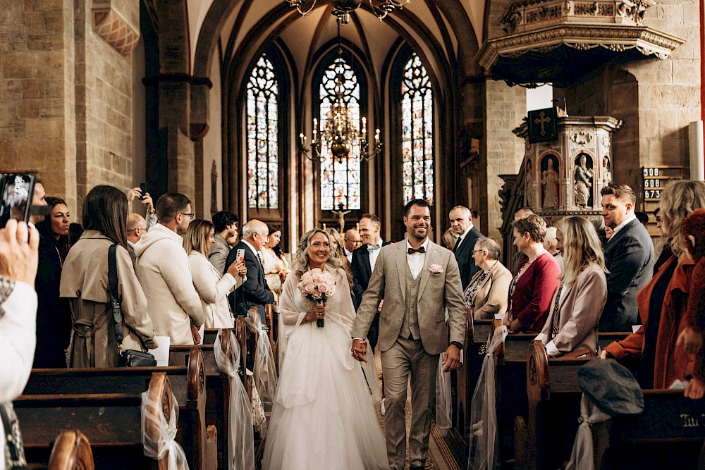 reportage Kirchliche Trauung in Minden, Shooting und Hochzeitsfeier 27