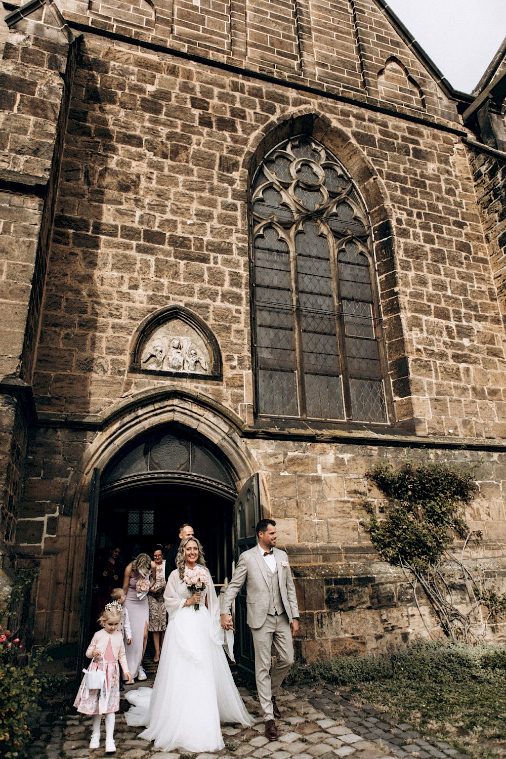 reportage Kirchliche Trauung in Minden, Shooting und Hochzeitsfeier 28