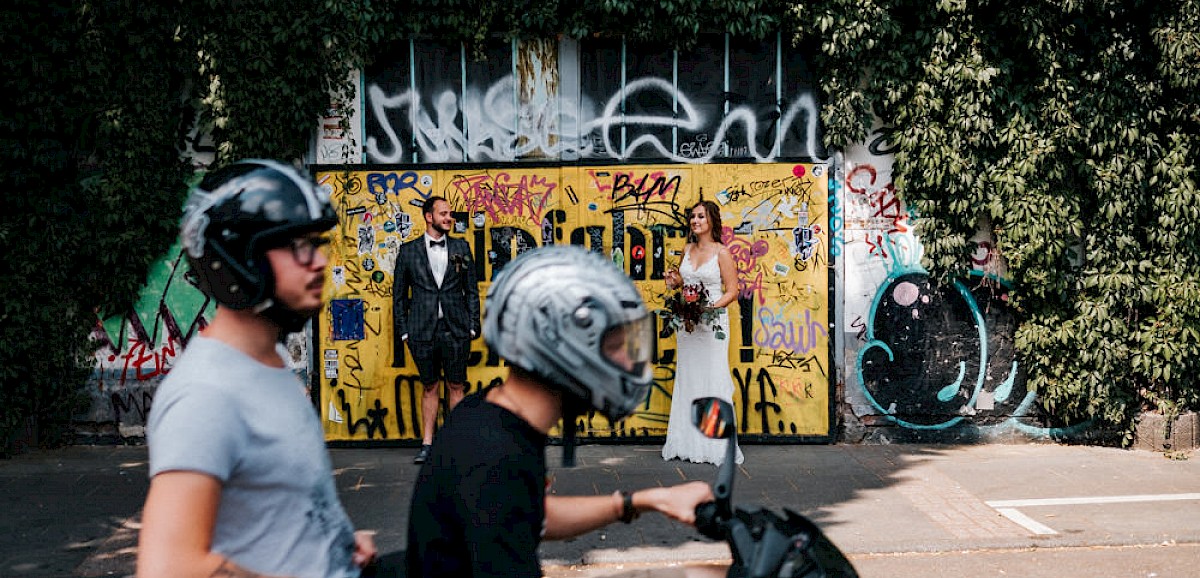 Festival Hochzeit auf dem "Künstlerschrottplatz" Odonien