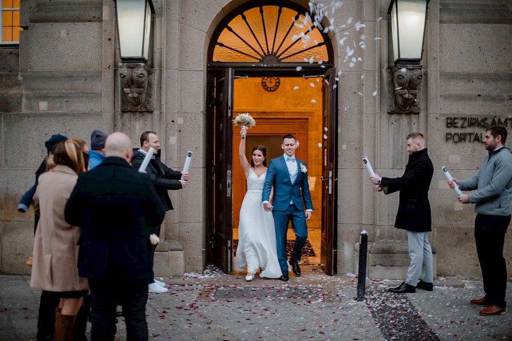 reportage S & R - Winterhochzeit im Standesamt Schöneberg 22