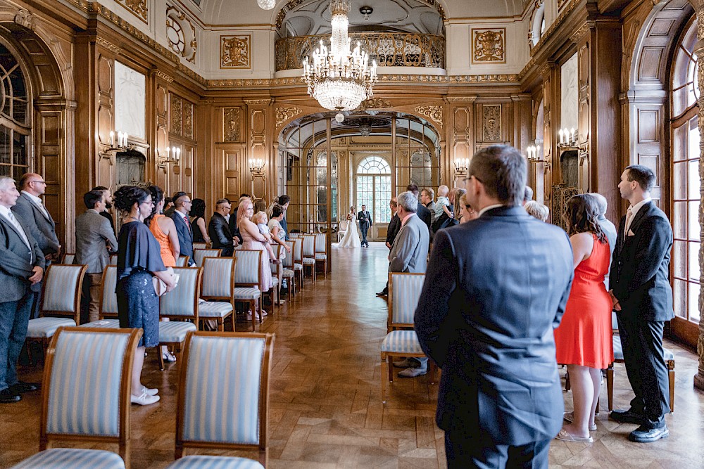 reportage Sommerliche Hochzeit im Juni im Schloss Waldenburg 8