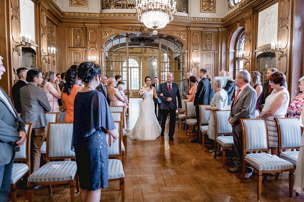 reportage Sommerliche Hochzeit im Juni im Schloss Waldenburg 9