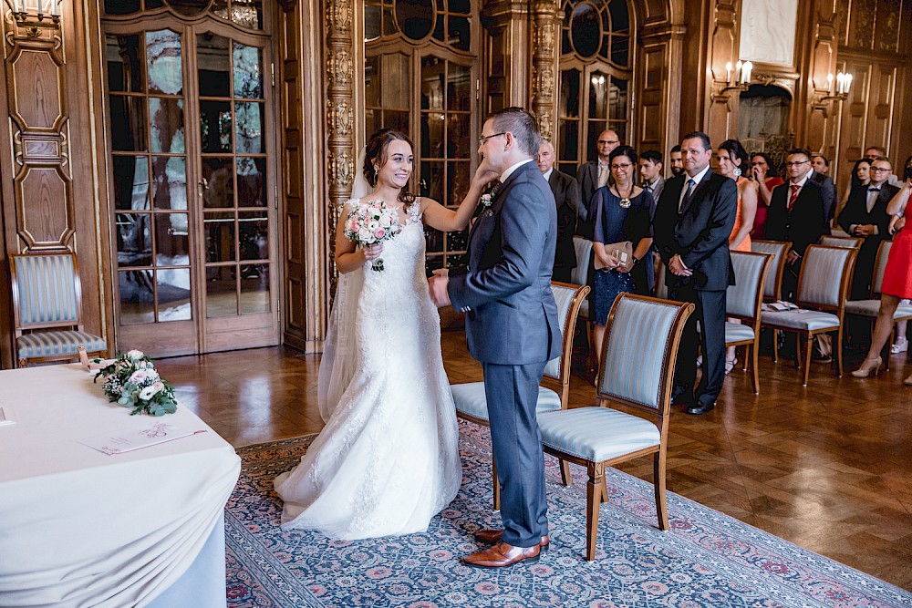 reportage Sommerliche Hochzeit im Juni im Schloss Waldenburg 11