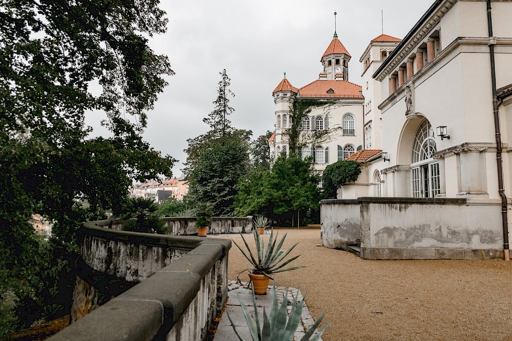 reportage Sommerliche Hochzeit im Juni im Schloss Waldenburg 3