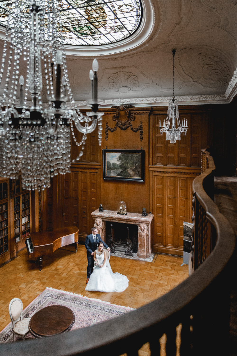 reportage Sommerliche Hochzeit im Juni im Schloss Waldenburg 20