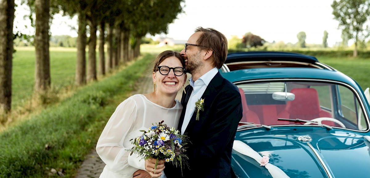 Landhochzeit im Garten in Rees