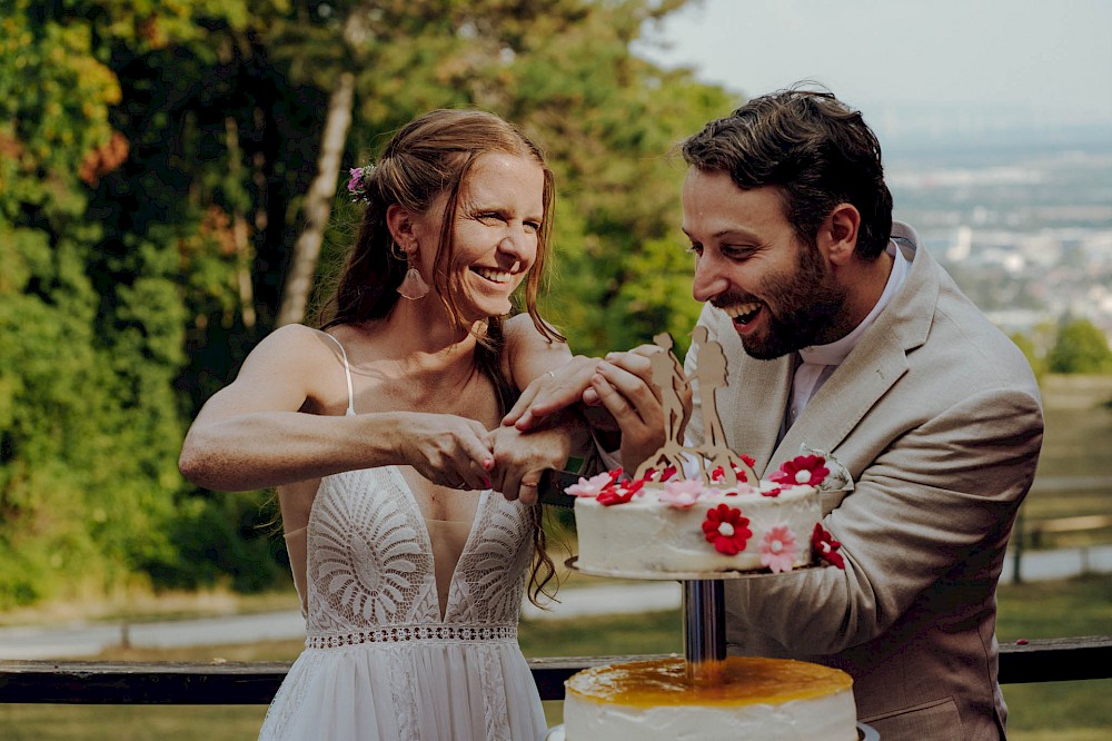 reportage Sommerhochzeit - Baden bei Wien (Rudolfshof) 43