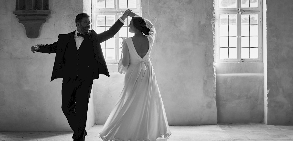 Sommerliche Hochzeit im Kloster Eberbach
