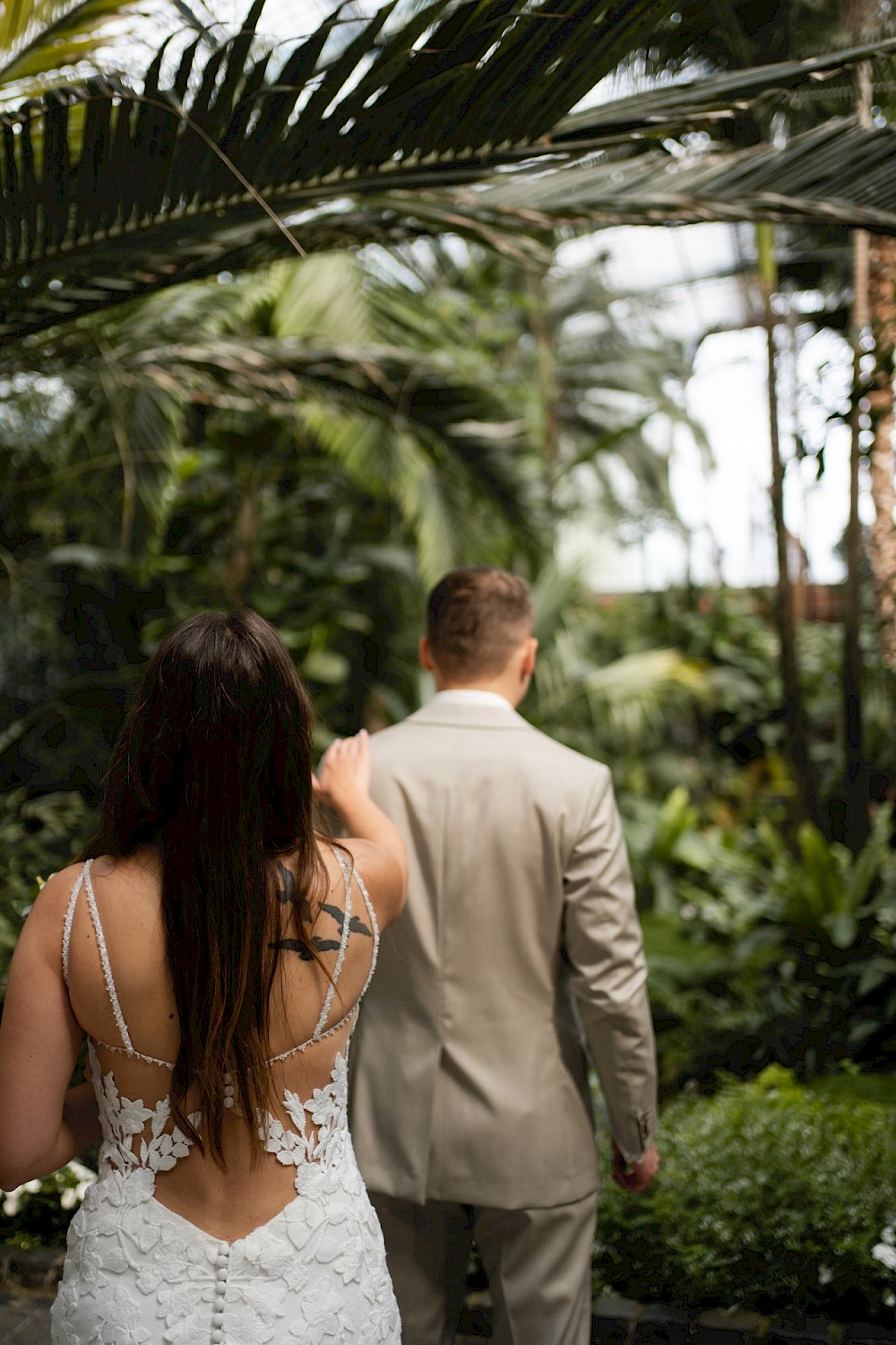 reportage Lisa & Dennis - Sommerhochzeit im Palmengarten 3
