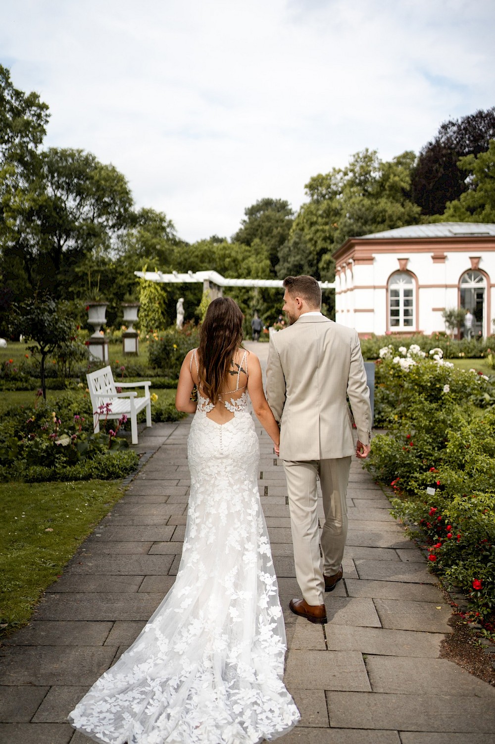 reportage Lisa & Dennis - Sommerhochzeit im Palmengarten 9
