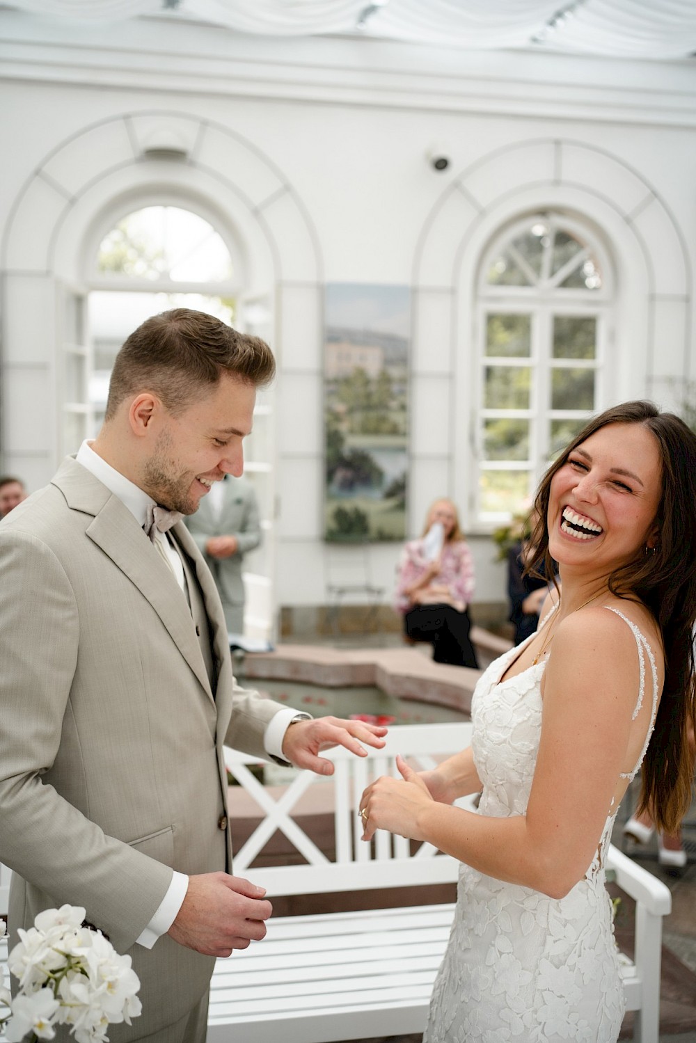 reportage Lisa & Dennis - Sommerhochzeit im Palmengarten 20