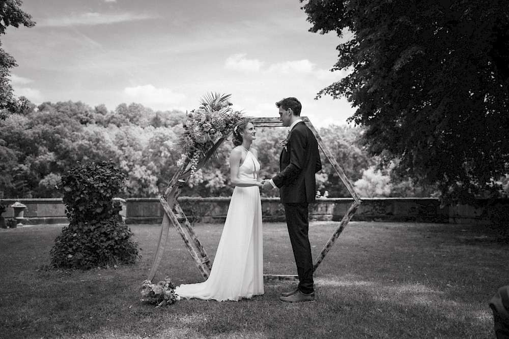 reportage Eine deutsch-spanische Hochzeit auf Schloss Dennenlohe 12