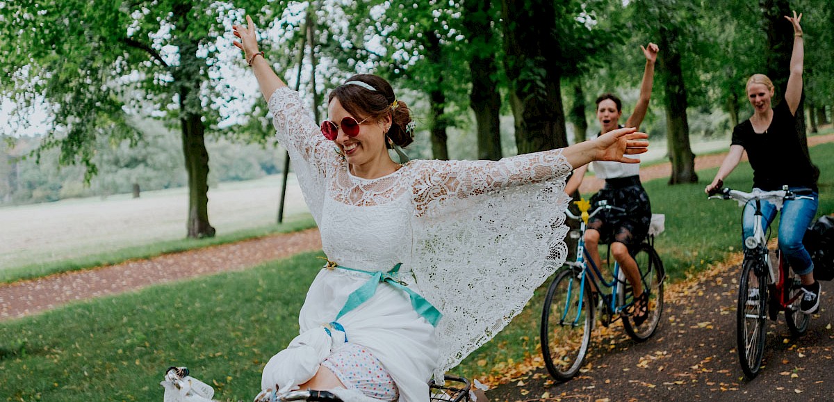Die Fahrradhochzeit
