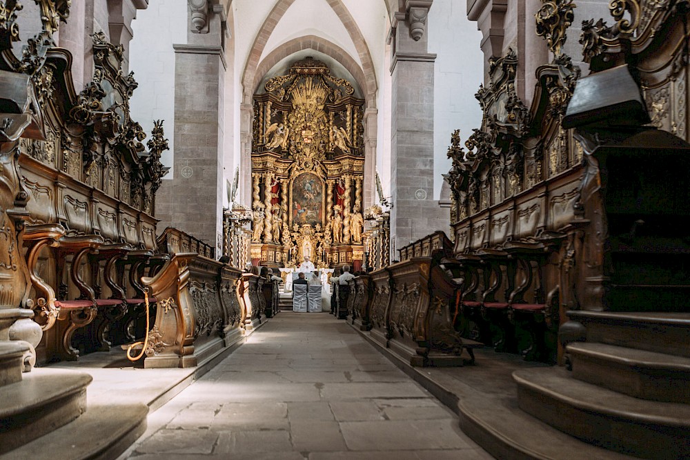 reportage Hochzeit im Kloster Bronnbach/Wertheim 13