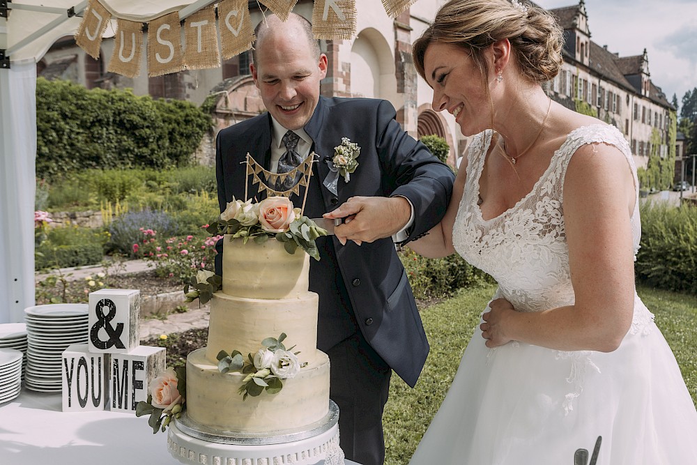 reportage Hochzeit im Kloster Bronnbach/Wertheim 19