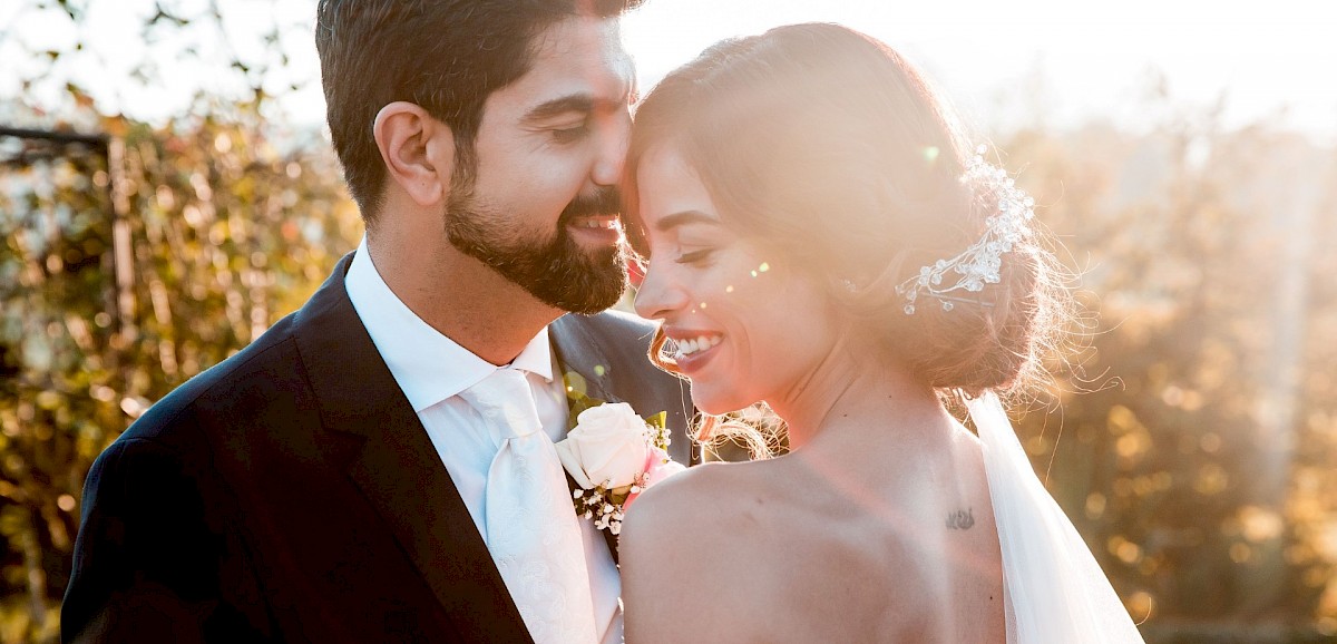 Hochzeit in einem Orchideenhaus in der Schweiz