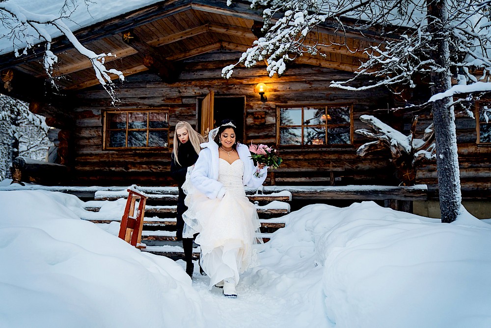 reportage Winterhochzeit in Finnland 12