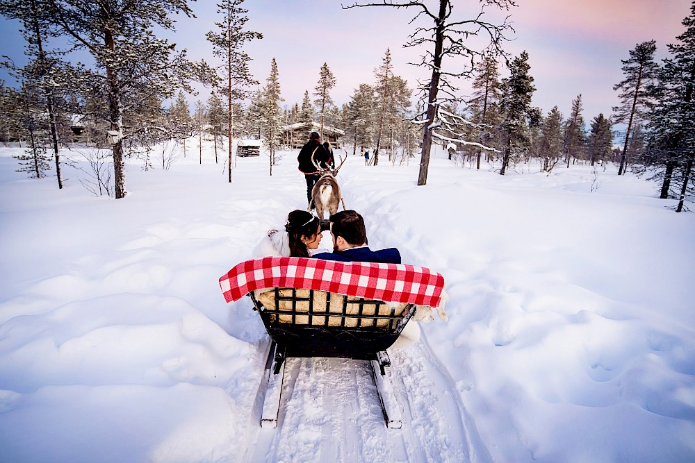 reportage Winterhochzeit in Finnland 28