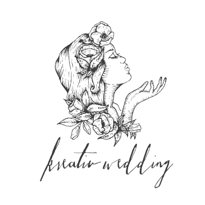 Logo kreativ wedding