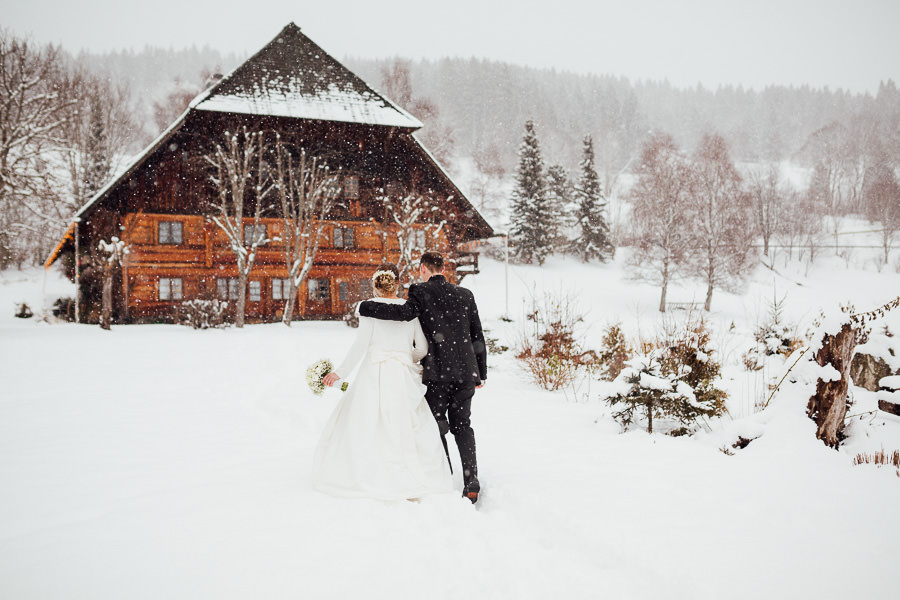 reportage Winterhochzeit im Schwarzwald 35