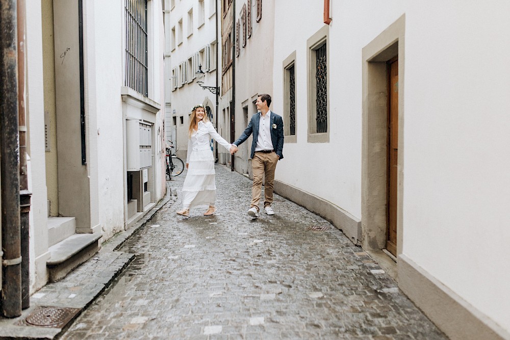 reportage Zivile Boho Hochzeit Luzern 37