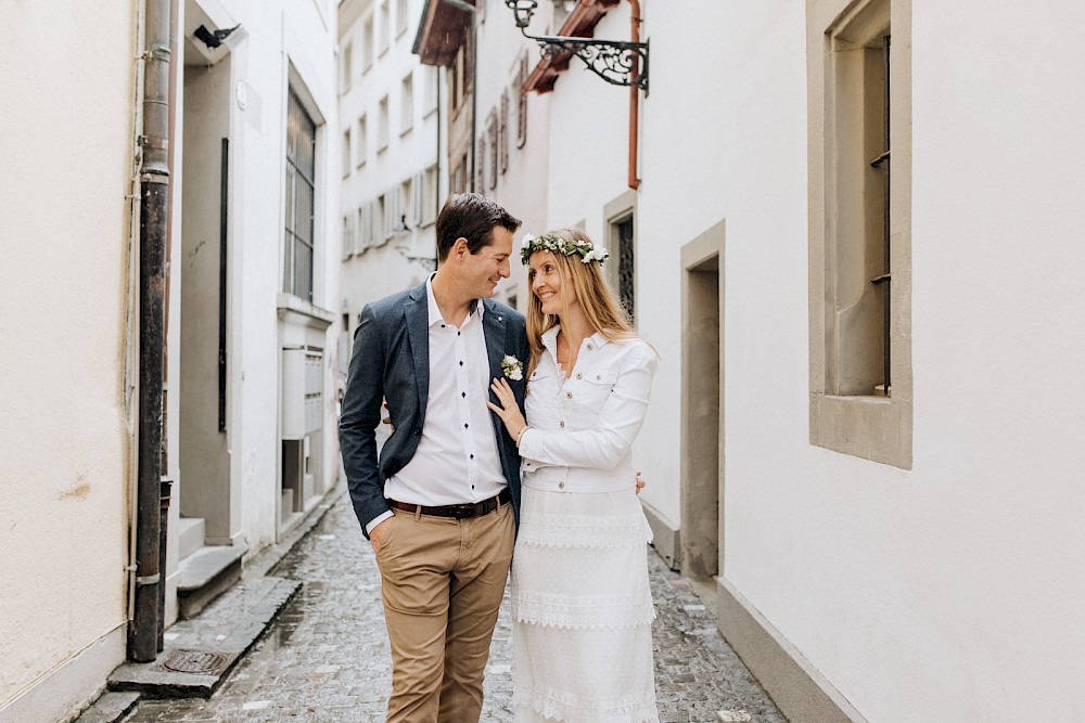 reportage Zivile Boho Hochzeit Luzern 41