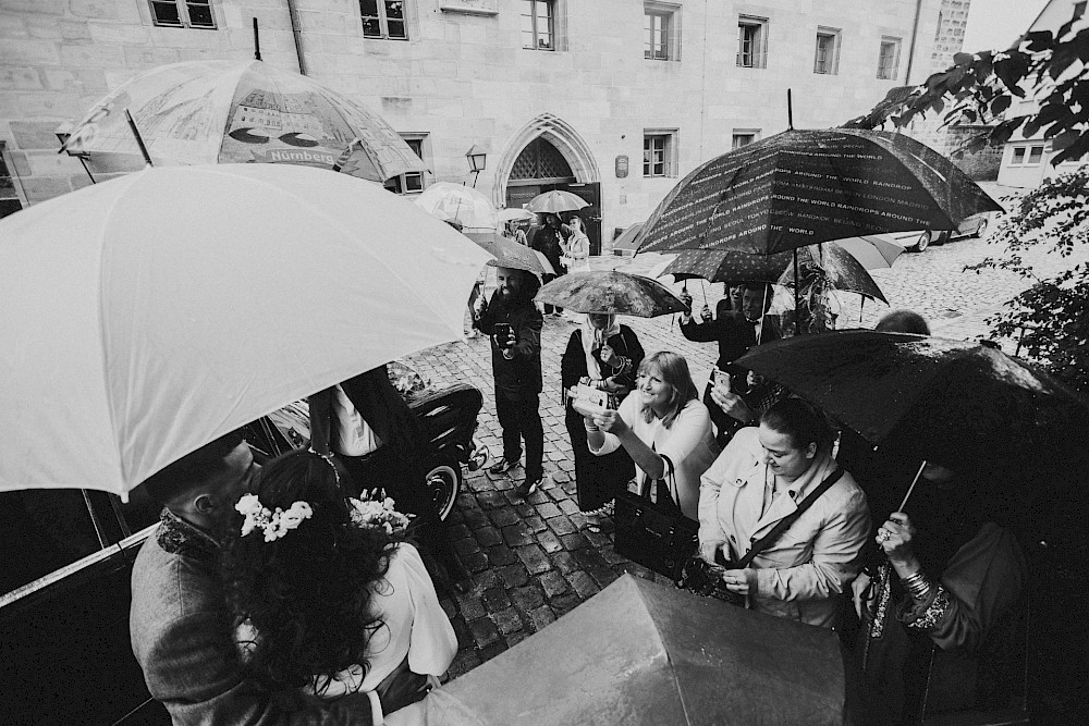 reportage Regenhochzeit in Nürnberg 8