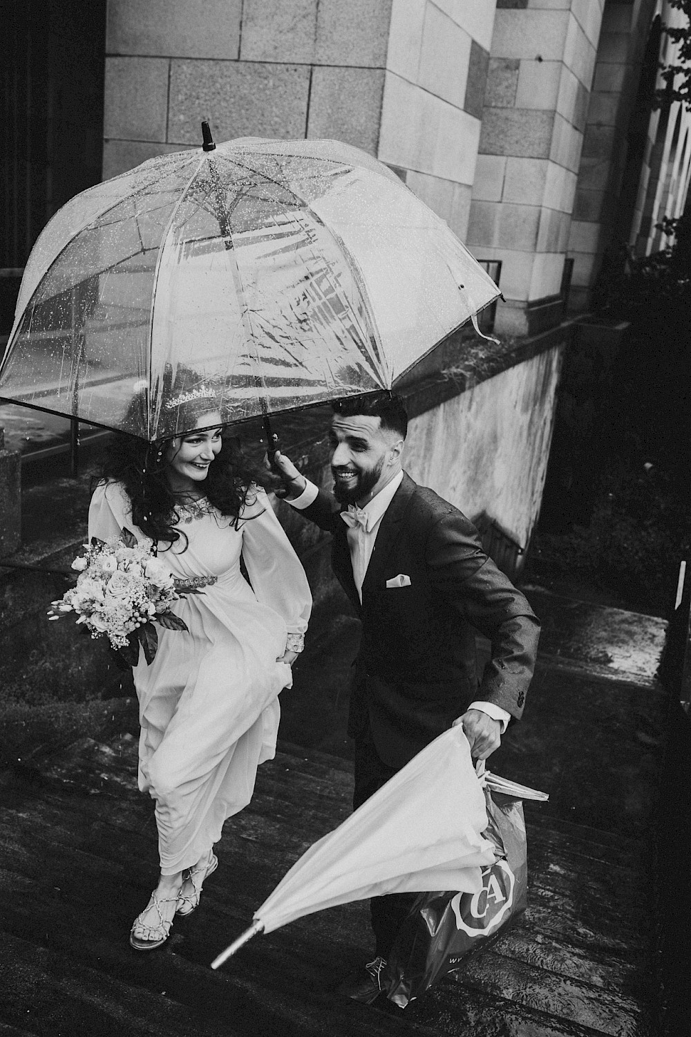 reportage Regenhochzeit in Nürnberg 38