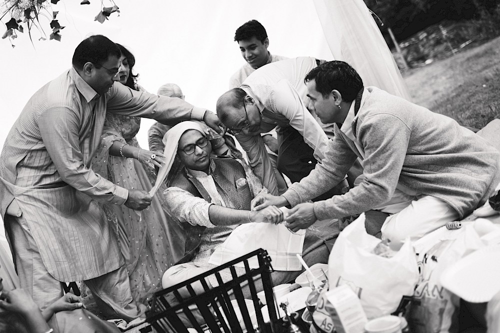 reportage Indische Hochzeit im eigenen Garten 19