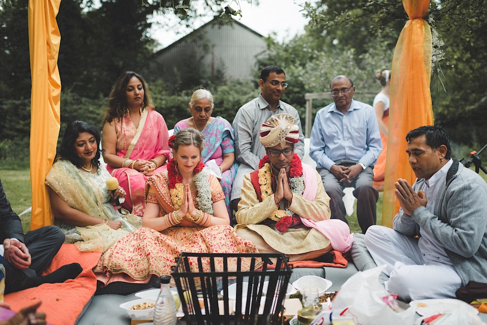 reportage Indische Hochzeit im eigenen Garten 14