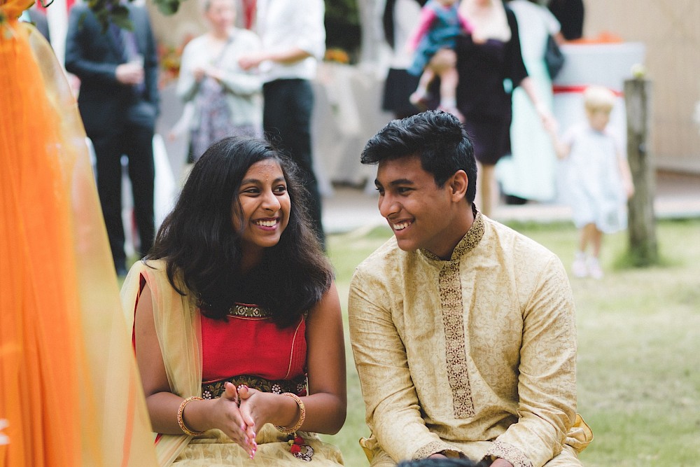 reportage Indische Hochzeit im eigenen Garten 26