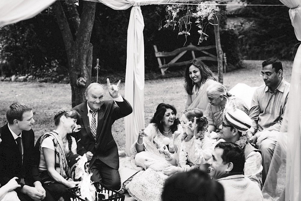 reportage Indische Hochzeit im eigenen Garten 28