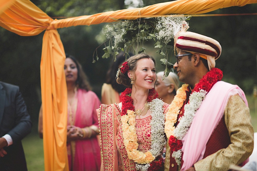 reportage Indische Hochzeit im eigenen Garten 30