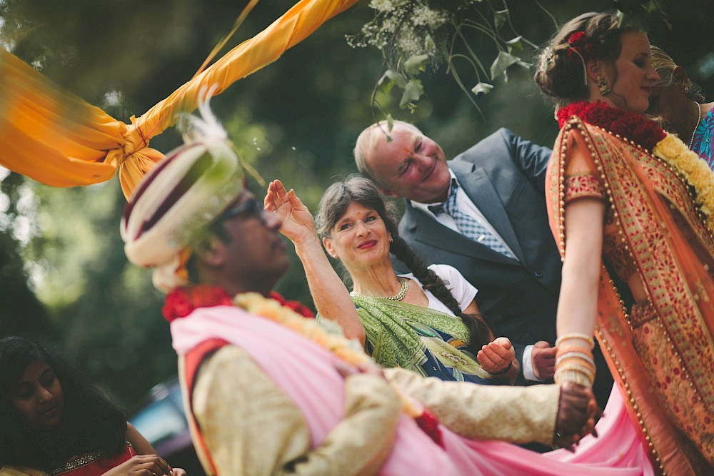 reportage Indische Hochzeit im eigenen Garten 33