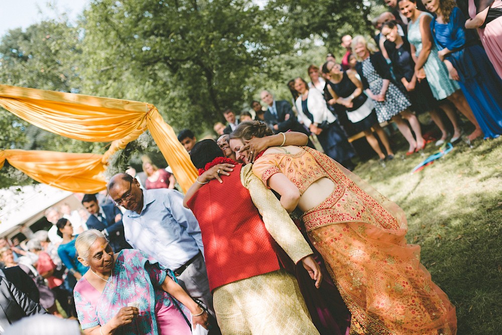 reportage Indische Hochzeit im eigenen Garten 35