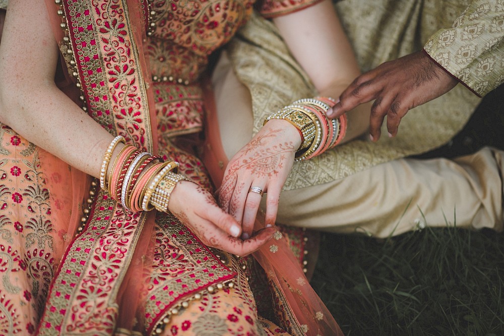 reportage Indische Hochzeit im eigenen Garten 42