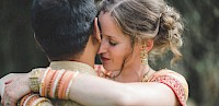 Indische Hochzeit im eigenen Garten