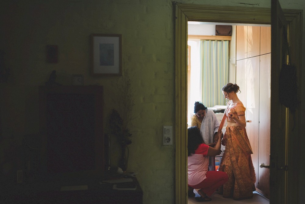 reportage Indische Hochzeit im eigenen Garten 8